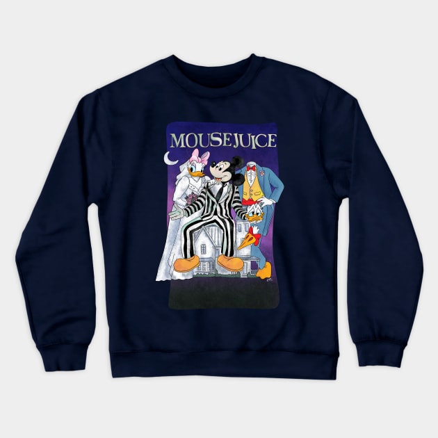 Mousejuice Crewneck Sweatshirt by estanisaboal